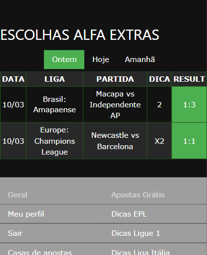 bilhetes de apostas vencedores